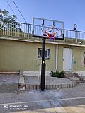 עמוד כדורסל מקצועי מתכוונן לקיבוע באדמה DUNK M022 עמוד כדורסל מקצועי מתכוונן לקיבוע באדמה DUNK M022