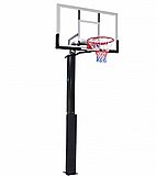 עמוד כדורסל מקצועי מתכוונן לקיבוע באדמה DUNK M022 עמוד כדורסל מקצועי מתכוונן לקיבוע באדמה DUNK M022