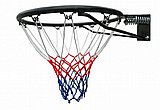 טבעת סל שחורה 45 ס"מ עם קפיצים ורשת DUNK M816 טבעת סל שחורה 45 ס"מ עם קפיצים ורשת DUNK M816