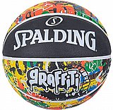 כדורסל גומי Rainbow Graffiti spalding כדורסל גומי Rainbow Graffiti spalding